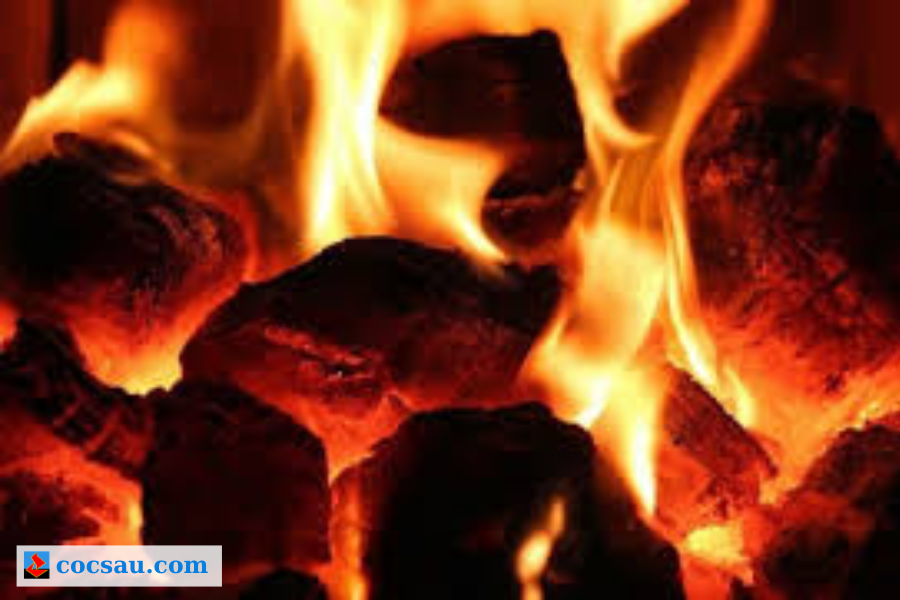 Than antraxit cháy